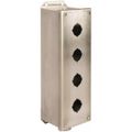 Product Image of 4 Hole, 30mm Hole Diameter, Stainless Steel Pushbutton Switch Enclosure, 9001KYSS4