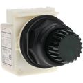Product Image of Push-Button Switch, 30 mm Mounting Hole Dia, Momentary, Green Pushbutton, Momentary, 9001SK2L1G