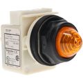 Product Image of 120 VAC White Lens Incandescent Pilot Light, Screw Clamp, 9001SKP1A9