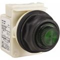 Product Image of 120 V Green Lens Indicating Light, Screw Clamp, Corrosion/Dust/Oil Resistant, 9001SKP38G31