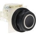 Product Image of Push-Button Switch, 30 mm Mounting Hole Dia, Momentary, NC/NO, 600VAC, 9001SKR1BH13