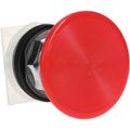 Product Image of Push-Button Switch, 30 mm Mounting Hole Dia, Momentary, Red Pushbutton, Momentary, 9001SKR25R