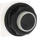 Product Image of Push-Button Switch, 30 mm Mounting Hole Dia, Momentary, Black Pushbutton, Momentary, 9001SKR3B