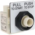 Product Image of Push-Button Switch, 30 mm Mounting Hole Dia, Maintained, 120VAC, 9001SKR9P1