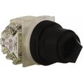Product Image of 2 Position Selector Switch, Maintained (MA), 600Vac, 10 Amp, Black Knob & Push Button NEMA1, 12, 13, 2, 3, 3R, 4, 4X & 6, 9001SKS11BH2