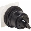Product Image of Selector Switch, 2 Positions, Momentary (MO), Black Knob & Push Button, 9001SKS34B