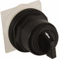 Product Image of Selector Switch, 3 Positions, Maintained (MA), Black Knob & Push Button, 9001SKS42B