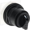 Product Image of Selector Switch, 3 Positions, Maintained (MA), Black Knob & Push Button, 9001SKS43B