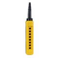 Product Image of Empty Pendant Control Station, Harmony XAC, Yellow, XACA08H7