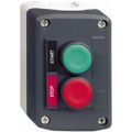 Product Image of Push-Button Control Station, Momentary, NO/NC, Start & Stop 2 Pushbutton Operators, Flush Push Button Operator, 13 & 4X NEMA Rating, Black & Red, XALD211H29H7