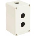 Product Image of 2 Hole, 1.58 Inch Hole Diameter, Zinc Alloy Pushbutton Switch Enclosure, XAPG29502