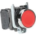 Product Image of Push-Button Switch, 22 mm Mounting Hole Dia, Momentary, NC/NO, 600V, XB4BA45
