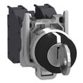 Product Image of Key Switch Selector, Harmony XB4, 22mm, Black, XB4BG03