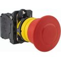 Product Image of Push-Button Switch, 22 mm Mounting Hole Dia, Trigger Action NC, XB5AT842