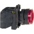 Product Image of Push-Button Switch, 22 mm Mounting Hole Dia, Momentary, NC/NO, Illuminated, LED, XB5AW34G5