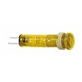 Product Image of 24 V Yellow Lens LED Pilot Light, Quick Connect Connector, XVLA235