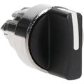 Product Image of 2 Position Selector Switch, Maintained (MA), Black Handle NEMA13 & 4X, ZB4BD2