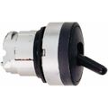 Product Image of 2 Position Selector Switch, Maintained (MA), Black Toggle NEMA13 & 4X, ZB4BD28