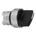 Product Image of Head for Selector Switch, Harmony XB4, 22mm, Black, ZB4BD4