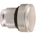 Product Image of Push-Button Switch, 22 mm Mounting Hole Dia, Maintained, Illuminated, LED, ZB4BH013
