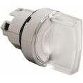 Product Image of 2 Position Selector Switch, Maintained (MA), White Handle NEMA13 & 4X, ZB4BK1213