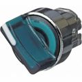 Product Image of 2 Position Selector Switch, Maintained (MA), Green Handle NEMA13 & 4X, ZB4BK1233