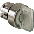 Product Image of 3 Position Selector Switch, Maintained (MA), White Handle NEMA13 & 4X, ZB4BK1313