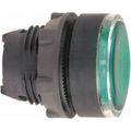 Product Image of Green Push-Button Switch, 22 mm Mounting Hole Dia, Maintained, Illuminated, ZB5AH033