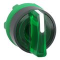 Product Image of Head for Illuminated Selector Switch, Harmony XB5, 22mm, Grey, LED, ZB5AK1333