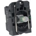Product Image of 24 V White Lens LED Indicating Light, Screw Clamp, ZB5AW0B11