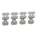 Product Image of Wall Fixing Lugs, Made Of Steel for Spacial S3D & CRN Electrical Enclosure (Set of 4)
