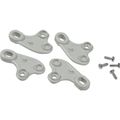 Product Image of Fixing Lugs in Thermoplastic Pc And Screws. for Boxes = H150xl150 mm