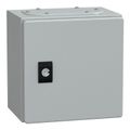Product Image of Electrical Enclosure, Spacial CRN, Wall Mount, Steel, H200xw200xd150, LP66, IK10, RAL7035