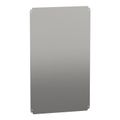 Product Image of Plain Mounting Plate, for Electrical Enclosure, H1000xw600mm, Galvanised Steel