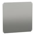 Product Image of Plain Mounting Plate, for Electrical Enclosure, H600xw600mm, Galvanised Steel