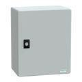 Product Image of Wall Mounted Polyester Electrical Enclosure, Thalassa PLM, Plain Door, 308x255x160mm, LP66, IK10, RAL7035