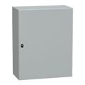 Product Image of Wall Mounted Steel Electrical Enclosure, Spacial S3DC, Plain Door, no Mounting Plate, 1000x800x400mm, LP66, IK10