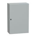 Product Image of Wall Mounted Steel Electrical Enclosure, Spacial S3DC, Plain Door, no Mounting Plate, 1200x800x400mm, LP66, IK10
