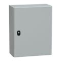Product Image of Wall Mounted Steel Electrical Enclosure, Spacial S3DC, Plain Door, no Mounting Plate, 500x400x200mm, LP66, IK10