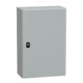 Product Image of Wall Mounted Steel Electrical Enclosure, Spacial S3DC, Plain Door, no Mounting Plate, 600x400x200mm, LP66, IK10