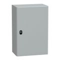 Product Image of Wall Mounted Steel Electrical Enclosure, Spacial S3DC, Plain Door, no Mounting Plate, 600x400x250mm, LP66, IK10