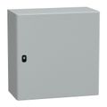 Product Image of Wall Mounted Steel Electrical Enclosure, Spacial S3DC, Plain Door, no Mounting Plate, 600x600x300mm, LP66, IK10