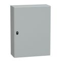 Product Image of Wall Mounted Steel Electrical Enclosure, Spacial S3DC, Plain Door, no Mounting Plate, 800x600x250mm, LP66, IK10