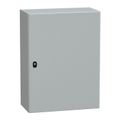 Product Image of Wall Mounted Steel Electrical Enclosure, Spacial S3DC, Plain Door, no Mounting Plate, 800x600x300mm, LP66, IK10