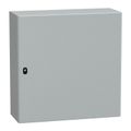 Product Image of Wall Mounted Steel Electrical Enclosure, Spacial S3DC, Plain Door, no Mounting Plate, 800x800x300mm, LP66, IK10