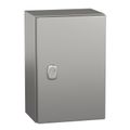 Product Image of Wall Mounted Electrical Enclosure, Spacial S3x, Stainless Steel 304L, Plain Door, 300x200x150mm, LP66
