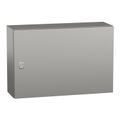 Product Image of Wall Mounted Enclosure, Spacial S3x, Stainless Steel 304L, Plain Door, 400x600x200mm, LP66