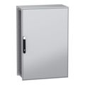 Product Image of Floor Standing Modular Electrical Enclosure, PanelSet SFN, Decarbonized Steel, Mounting Plate, 1200x800x400mm, IP55