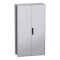 Product Image of Floor Standing Modular Electrical Enclosure, PanelSet SFN, Decarbonized Steel, Plate, 1800x1000x400mm, 2 Doors, IP55