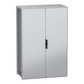 Product Image of Floor Standing Modular Electrical Enclosure, PanelSet SFN, Decarbonized Steel, 1800x1200x600mm, 2 Doors, IP55